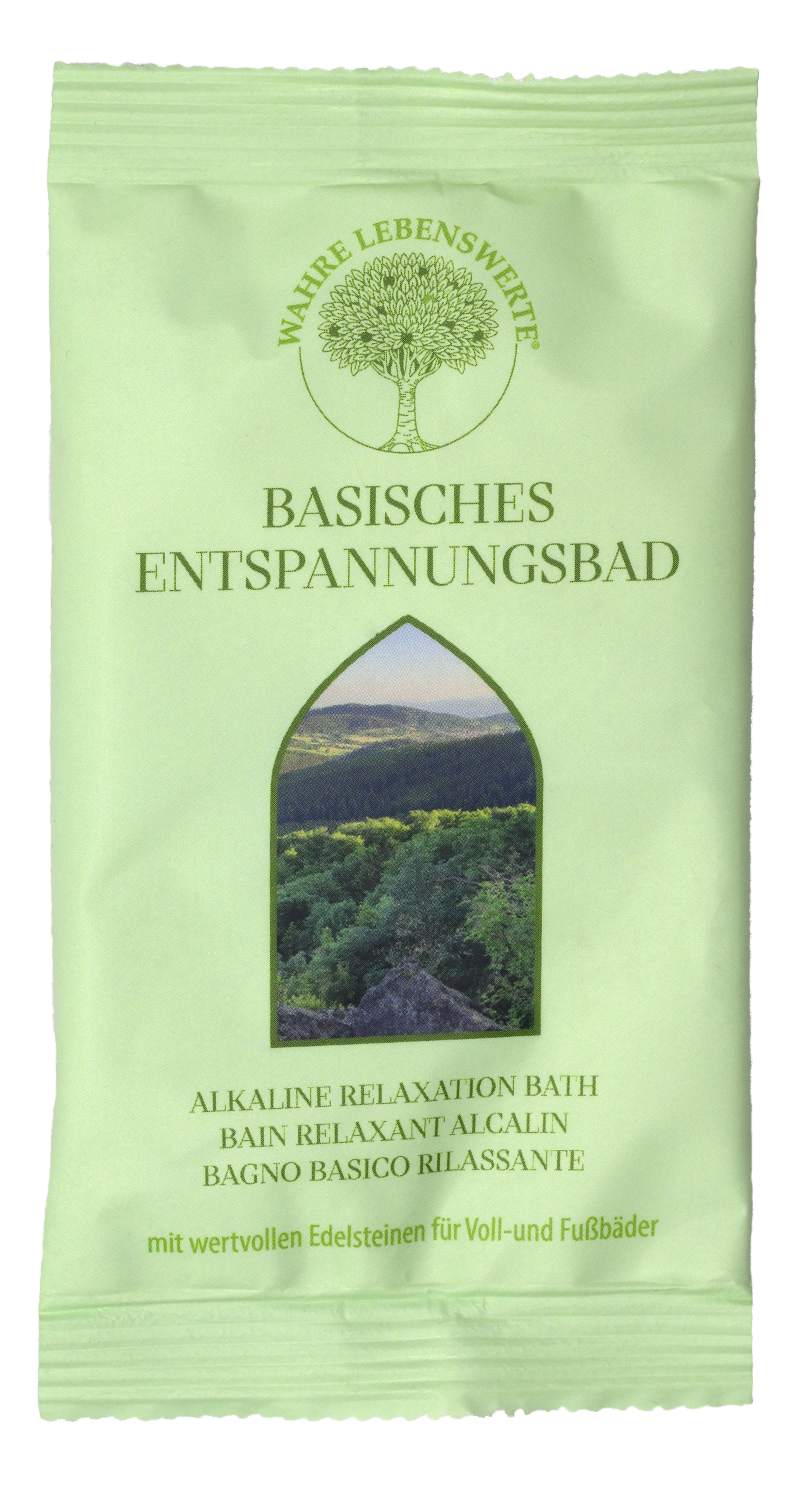 Wahre Lebenswerte Basisches Entspannungsbad 60 g im Sachet
