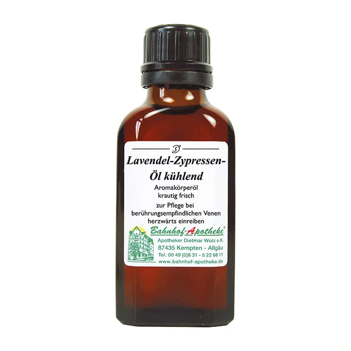 Lavendel-Zypressen-Öl kühlend 50 ml Lavendel-Zypressen-Öl kühlend 50 ml