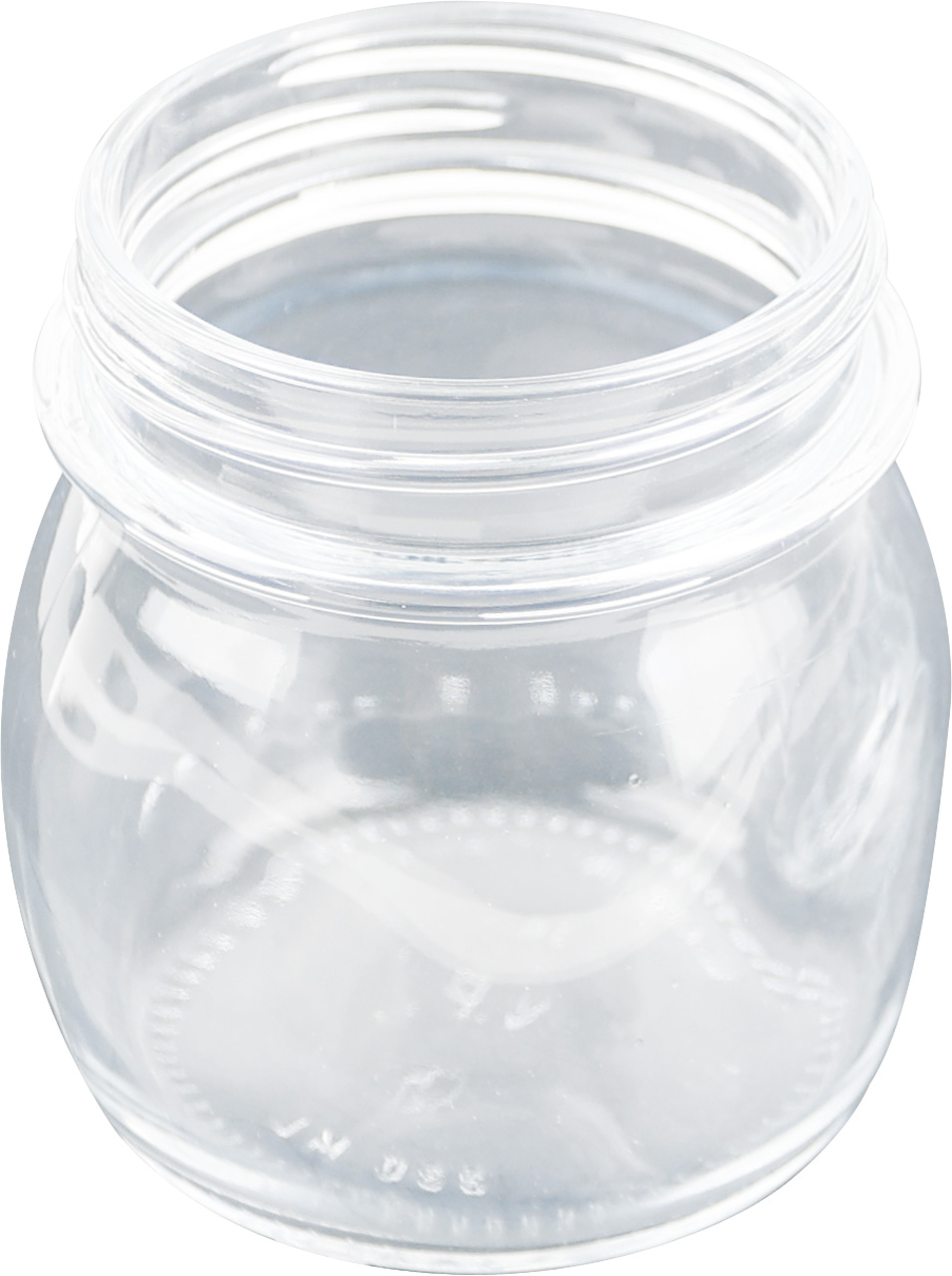 Glas mit Schraubverschluss