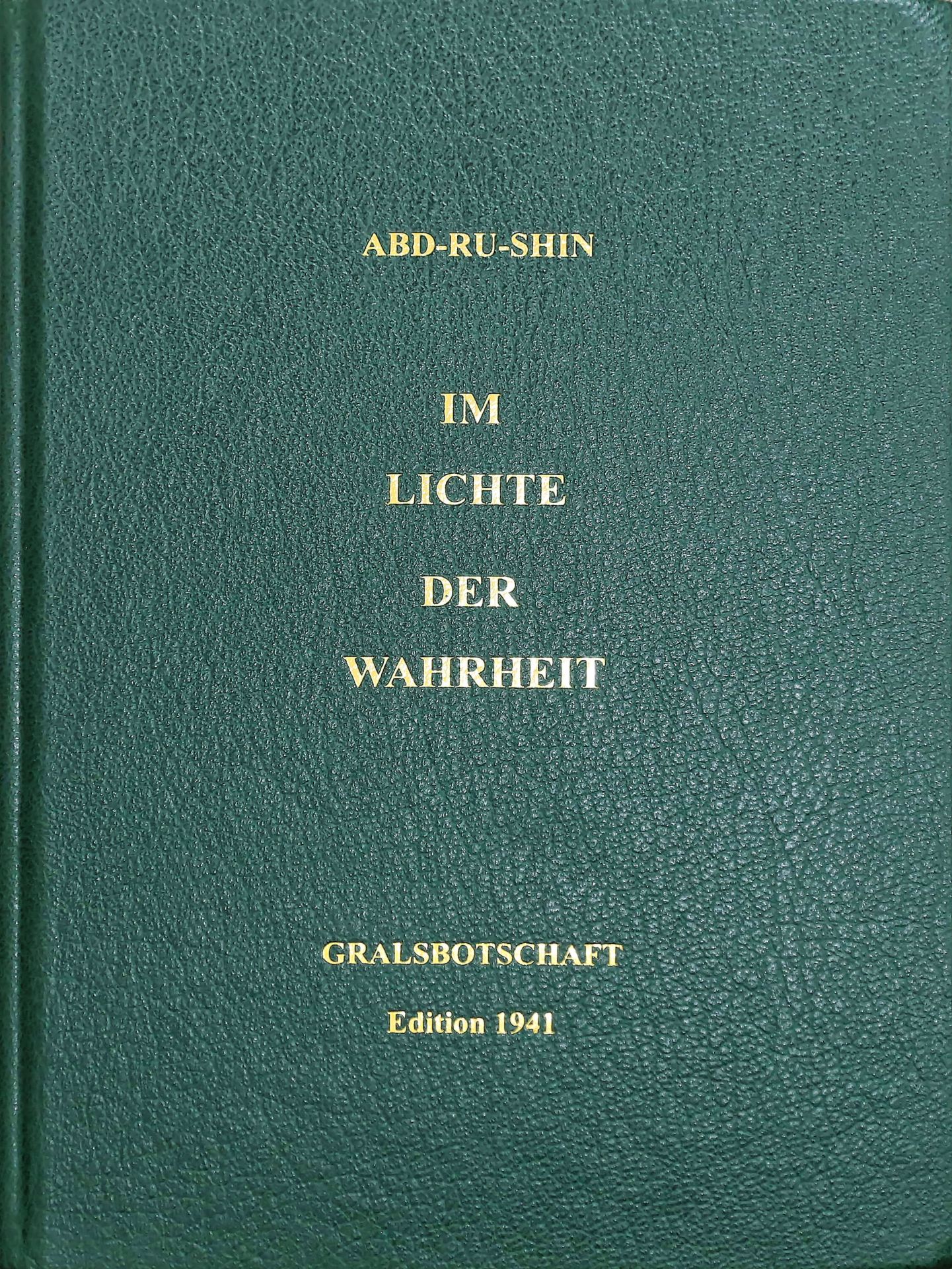 Im Lichte der Wahrheit Edition 1941
